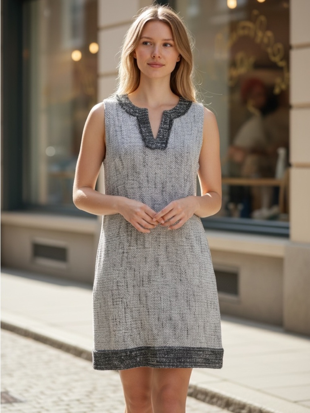 Karl Lagerfeld tweed‎ dress